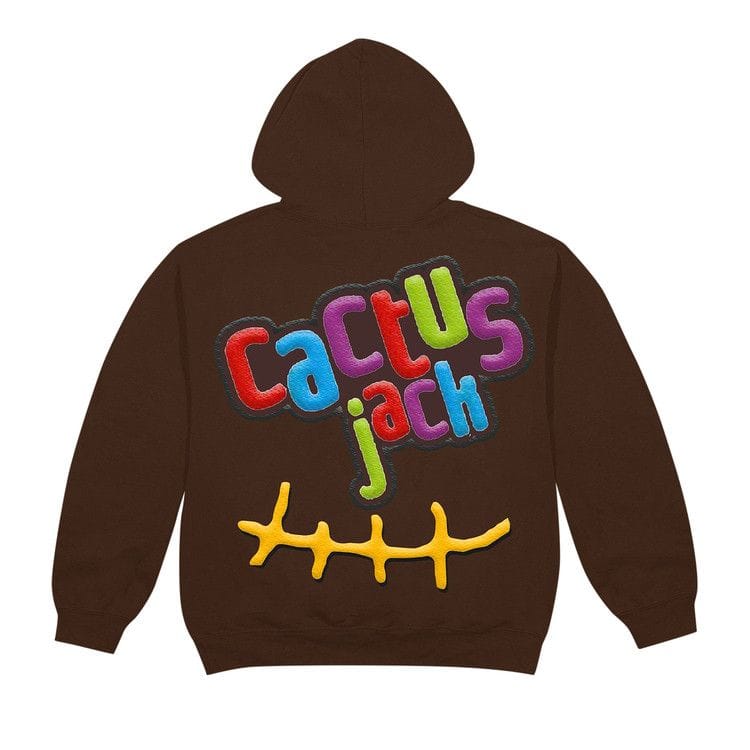 Cactus Jack by Travis Scott x McDonald's Smile Hoodie Brown