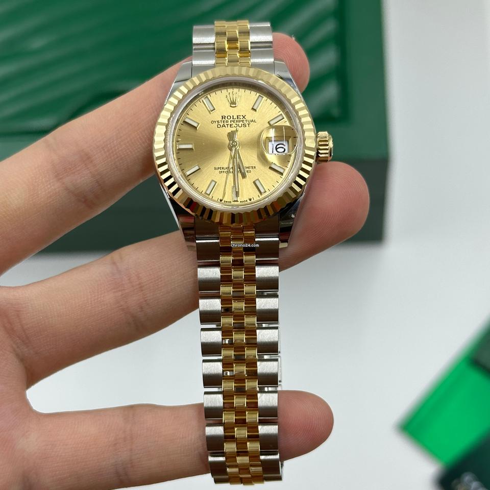 Rolex | Datejust | 279173 CHAMP INDEX JUB | Gold/Steel | 28 mm | Gold/Steel | Champagne | Automatic