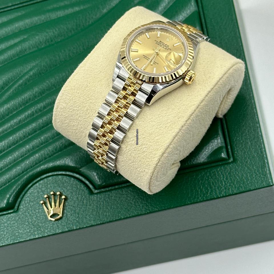 Rolex | Datejust | 279173 CHAMP INDEX JUB | Gold/Steel | 28 mm | Gold/Steel | Champagne | Automatic