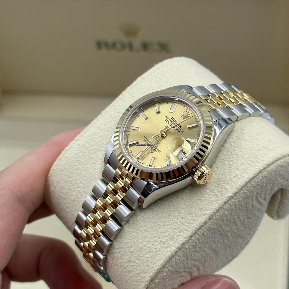 Rolex | Datejust | 279173 CHAMP INDEX JUB | Gold/Steel | 28 mm | Gold/Steel | Champagne | Automatic