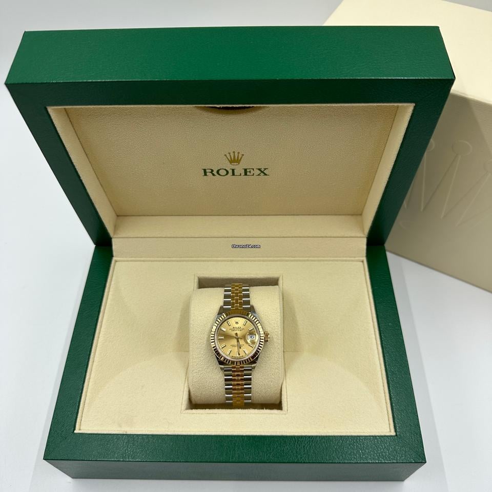 Rolex | Datejust | 279173 CHAMP INDEX JUB | Gold/Steel | 28 mm | Gold/Steel | Champagne | Automatic