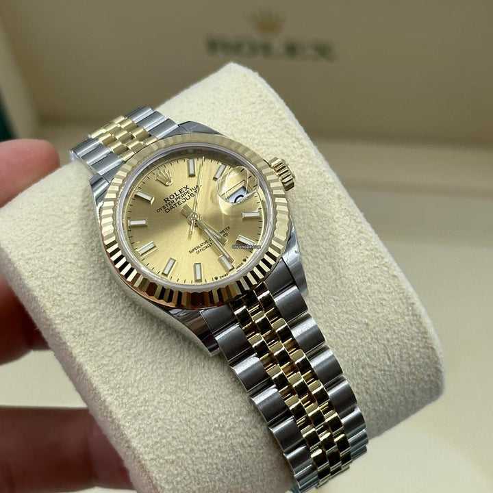 Rolex | Datejust | 279173 CHAMP INDEX JUB | Gold/Steel | 28 mm | Gold/Steel | Champagne | Automatic