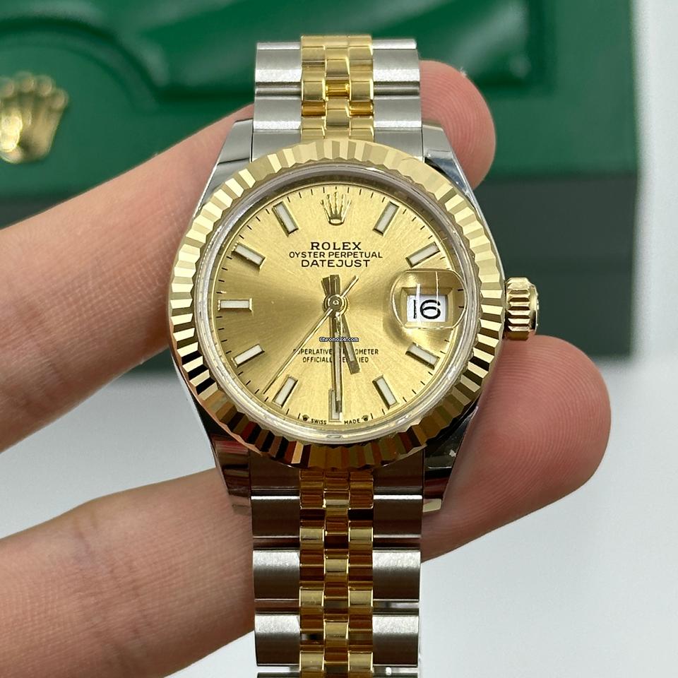 Rolex | Datejust | 279173 CHAMP INDEX JUB | Gold/Steel | 28 mm | Gold/Steel | Champagne | Automatic