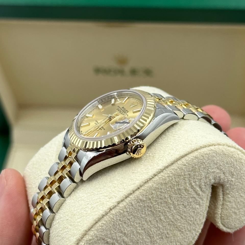Rolex | Datejust | 279173 CHAMP INDEX JUB | Gold/Steel | 28 mm | Gold/Steel | Champagne | Automatic