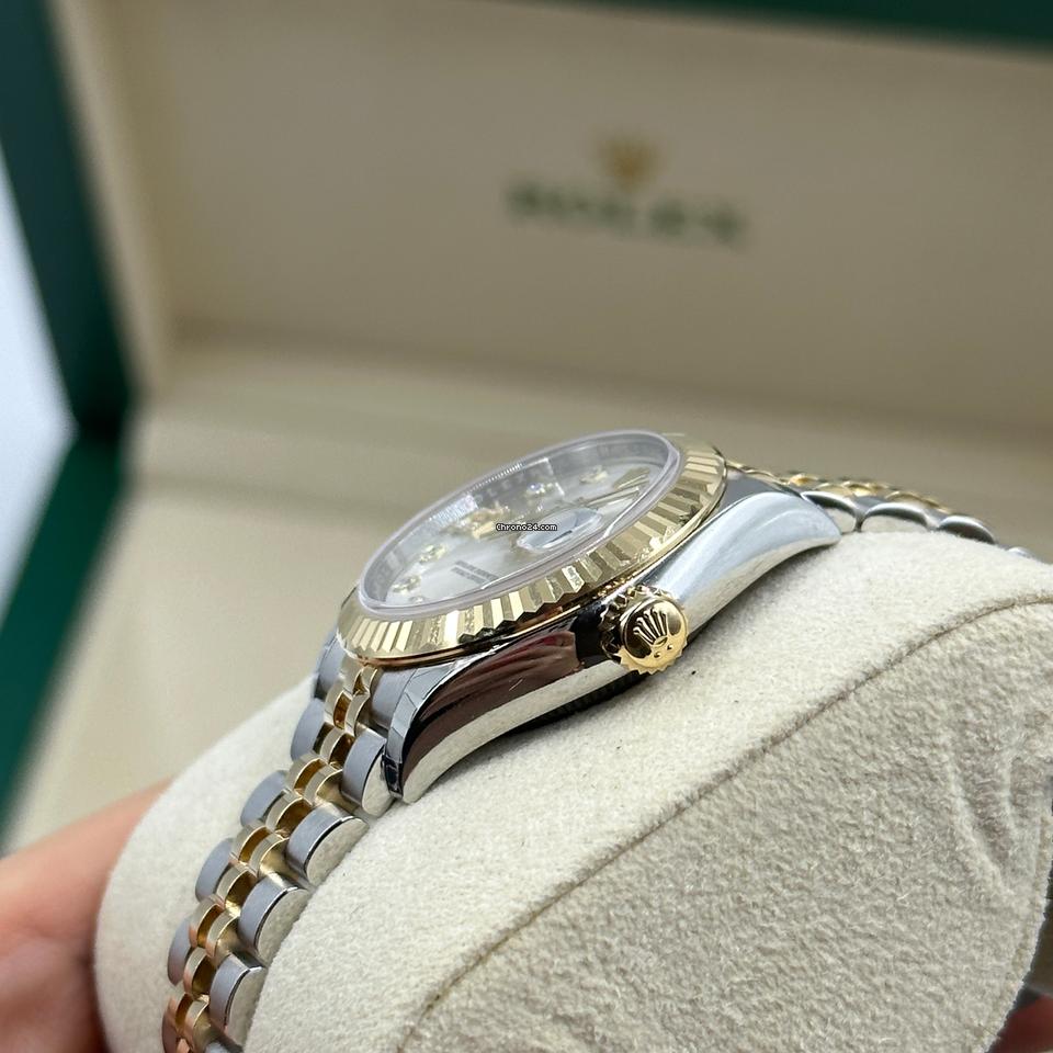 Rolex | Datejust | 279173 silver star DIAMONDS  JUB | Gold/Steel | 28 mm | Gold/Steel | Silver | Automatic