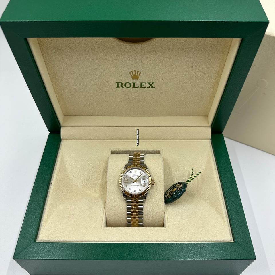 Rolex | Datejust | 279173 silver star DIAMONDS  JUB | Gold/Steel | 28 mm | Gold/Steel | Silver | Automatic