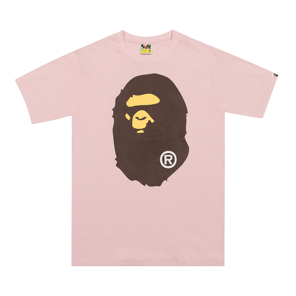 BAPE Big Ape Head T-Shirt Pink