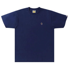 BAPE Ape Head One Point T-Shirt Navy