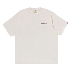 BAPE Water Print Logo Relaxed Fit T-Shirt Ivory