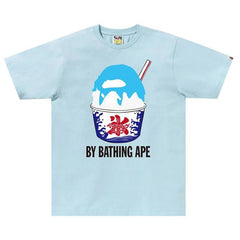 BAPE Shave Ice By Bathing Ape T-Shirt Sax