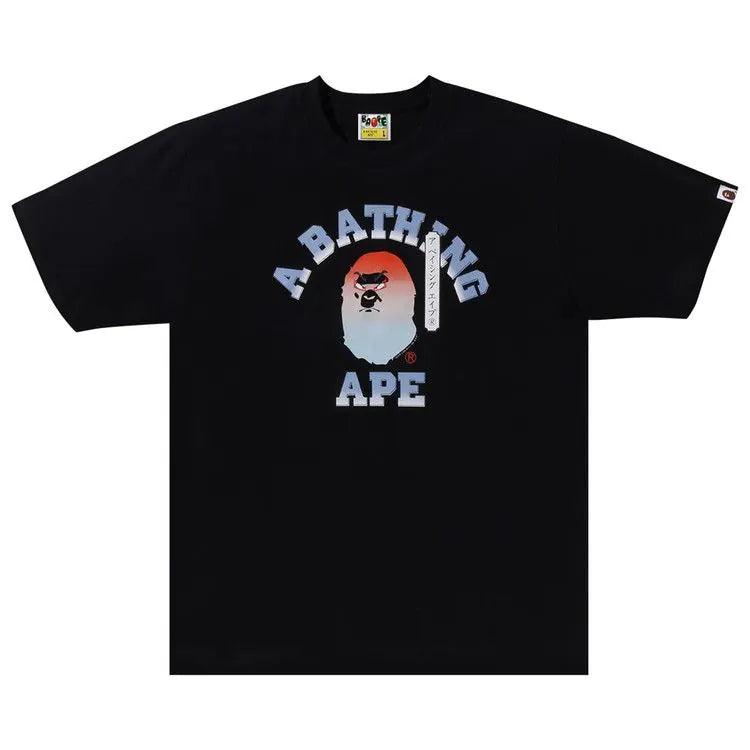 BAPE Kabuki College T-Shirt - Black