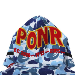 BAPE ABC Camo Shark Full Zip Hoodie Blue
