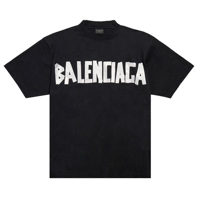 Balenciaga Medium Fit T-Shirt Faded Black/Silver