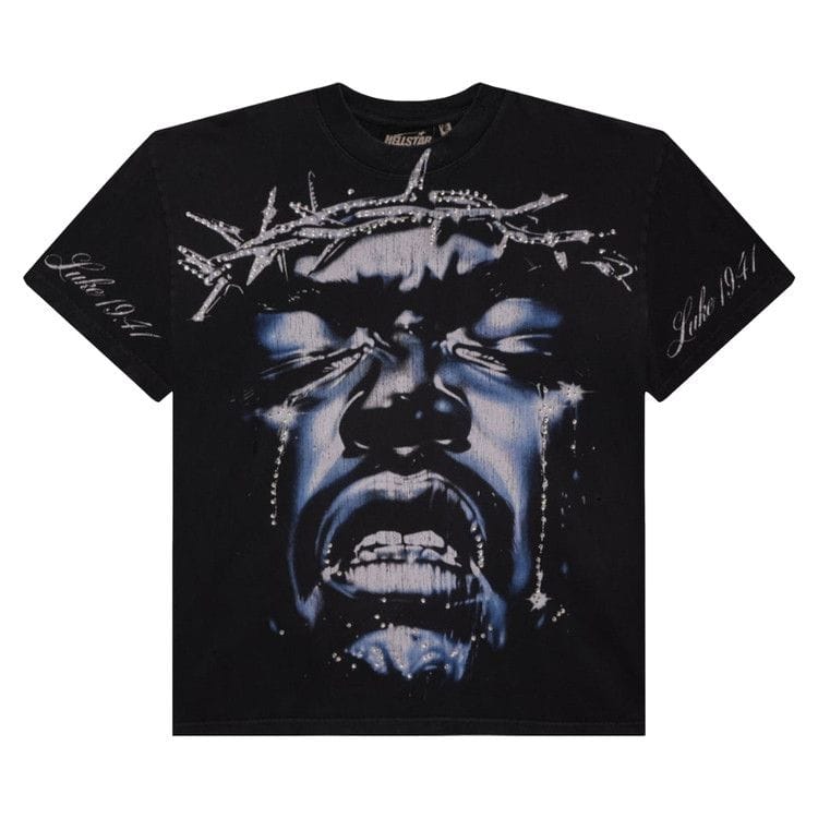 Hellstar Jesus Wept T-Shirt Black