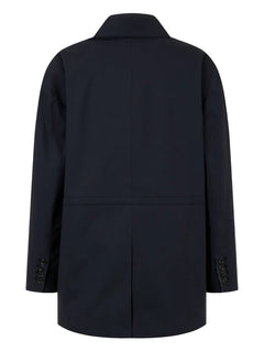 cotton-blend blazer