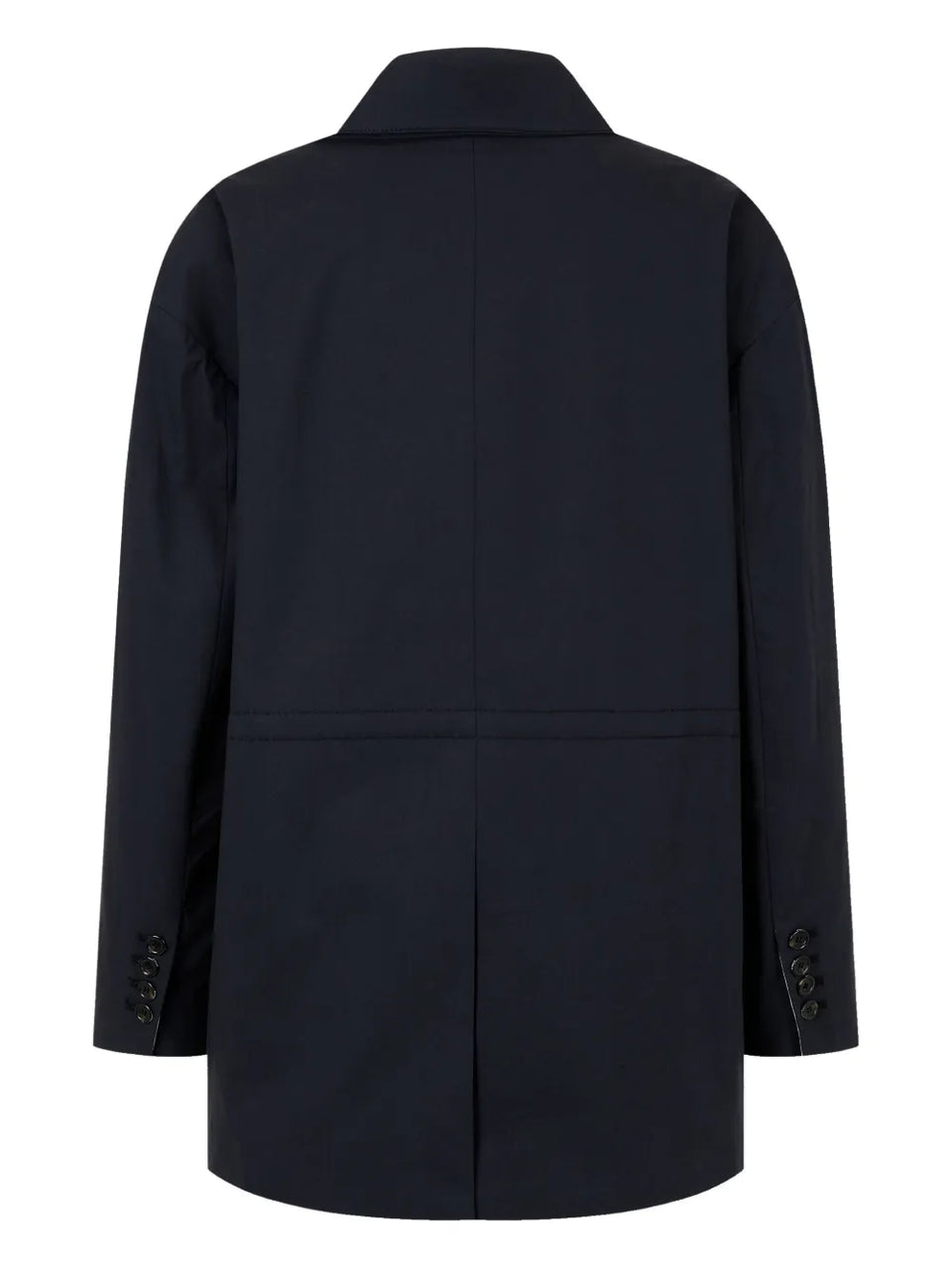 cotton-blend blazer