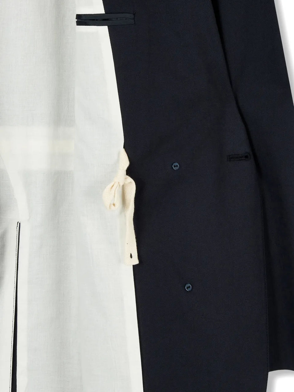 cotton-blend blazer