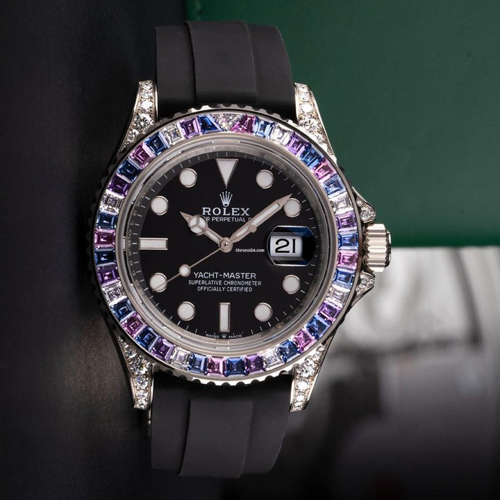 Rolex | Yacht-Master | 126679SABR | White gold | 40mm mm | Rubber | Skeletonized | Automatic