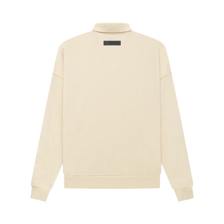 Fear of God Essentials Long-Sleeve Polo Egg Shell