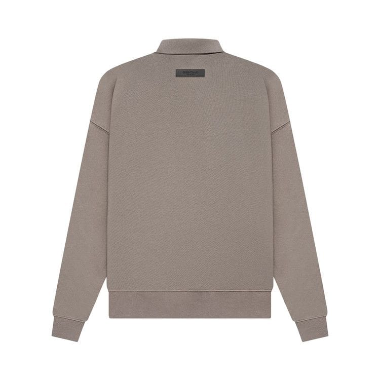 Fear of God Essentials Long-Sleeve Polo Desert Taupe
