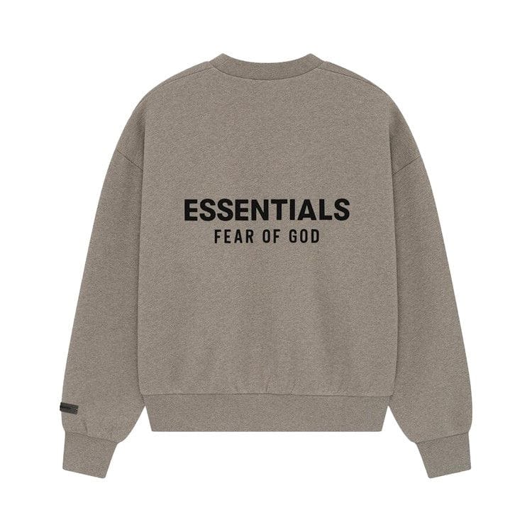 Fear of God Essentials Classic Fit Fleece Crewneck Homestead Heather