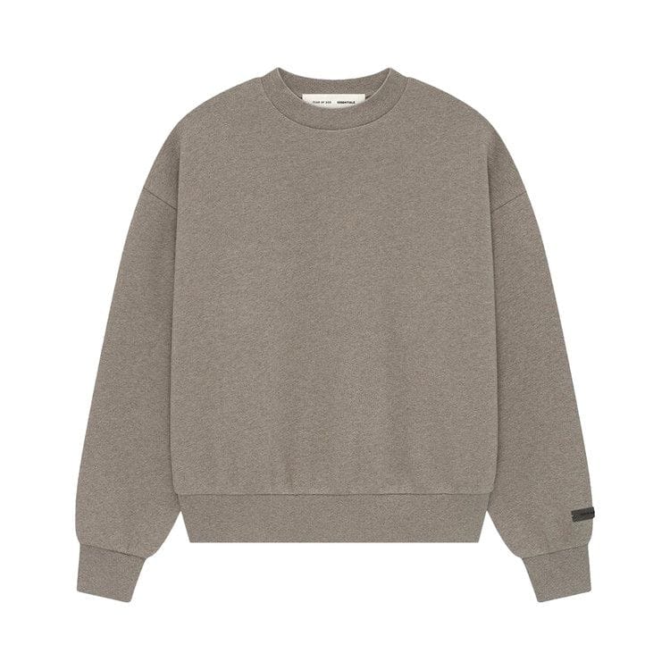Fear of God Essentials Classic Fit Fleece Crewneck Homestead Heather