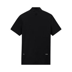 Nike NRG Nocta Mock Neck Shorts-Sleeve Top Black