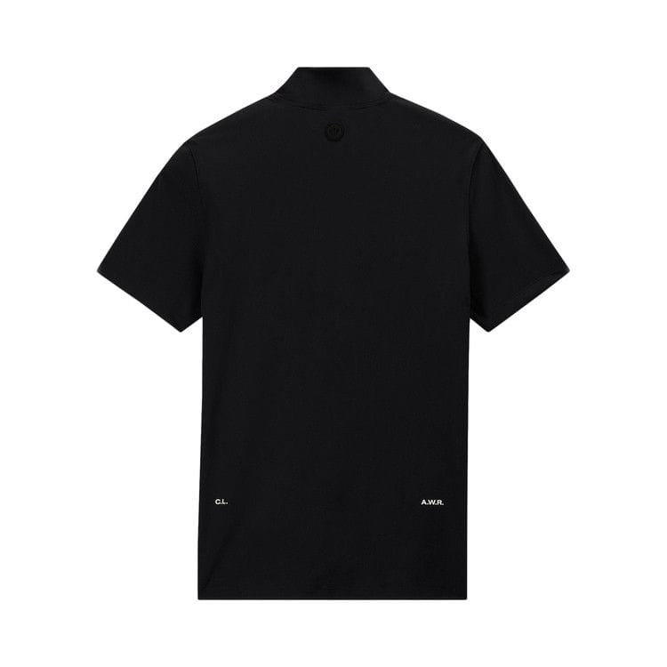 Nike NRG Nocta Mock Neck Shorts-Sleeve Top Black