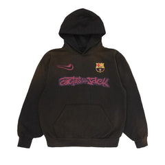 Nike FC Barcelona x Cactus Jack Spray Logo Hoodie Blue