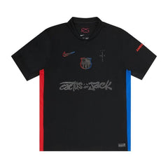 Nike FC Barcelona x Cactus Jack 2024/25 Match Away Jersey Black