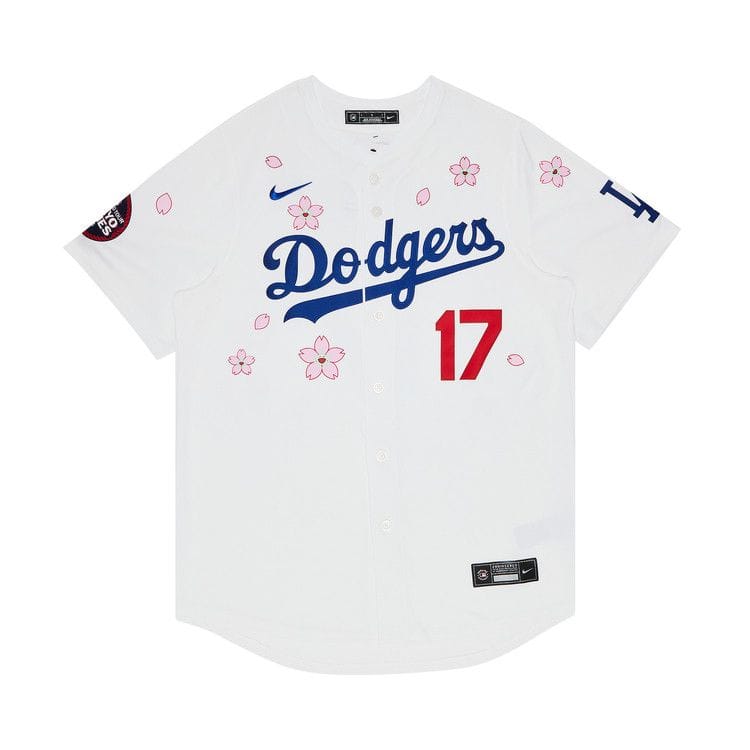 Nike x Takashi Murakami x MLB World Tour Tokyo Series 2025 Dodgers Ohtani Jersey White