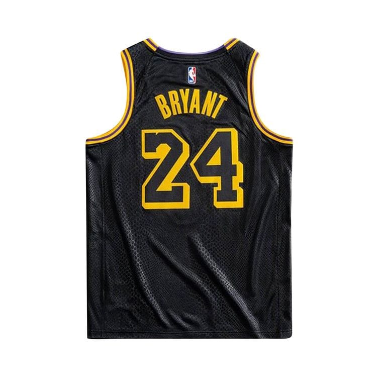 Nike Kobe Mamba Mentality Big Kids Los Angeles Lakers City Edition Swingman Jersey Black