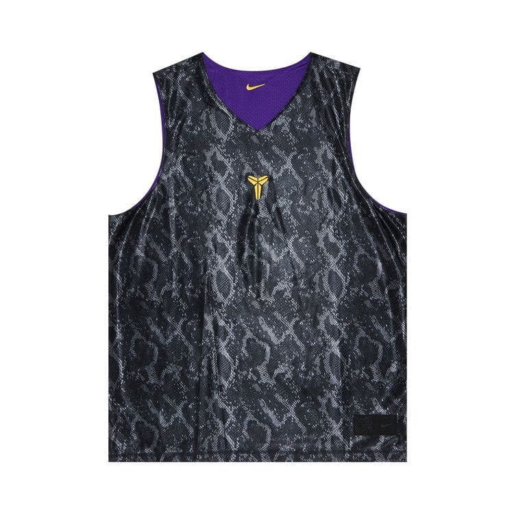 Nike Kobe Dri-FIT Standard Issue Reversible Basketball Jersey Black/Field Purple/Amarillo