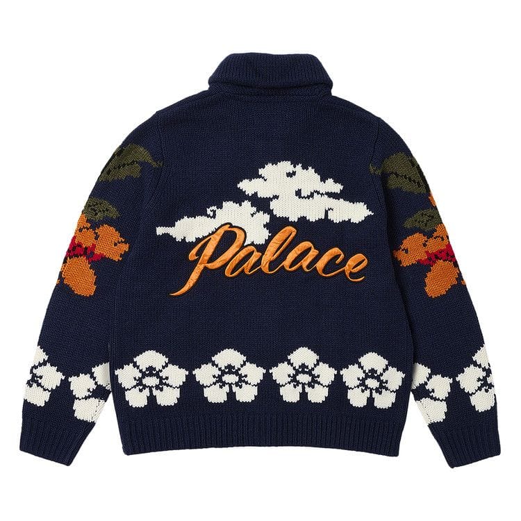 Palace Demon Cowichan Knit Blue