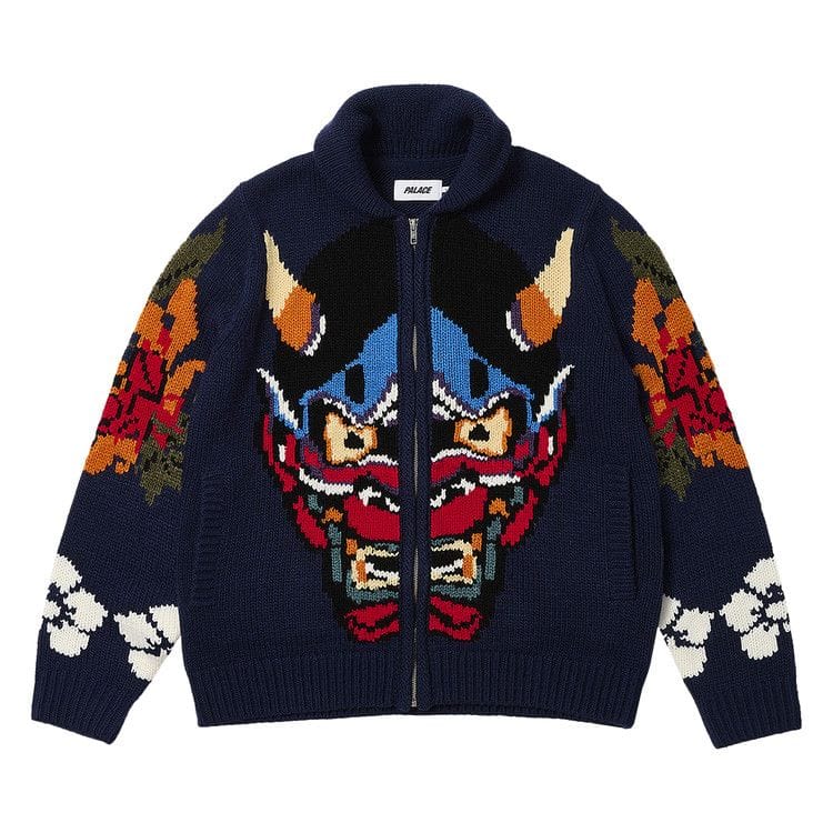 Palace Demon Cowichan Knit Blue