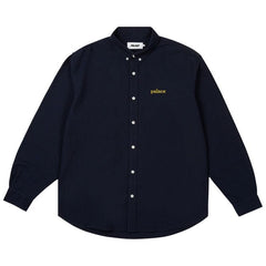 Palace Seersucker Oxford Shirt Navy