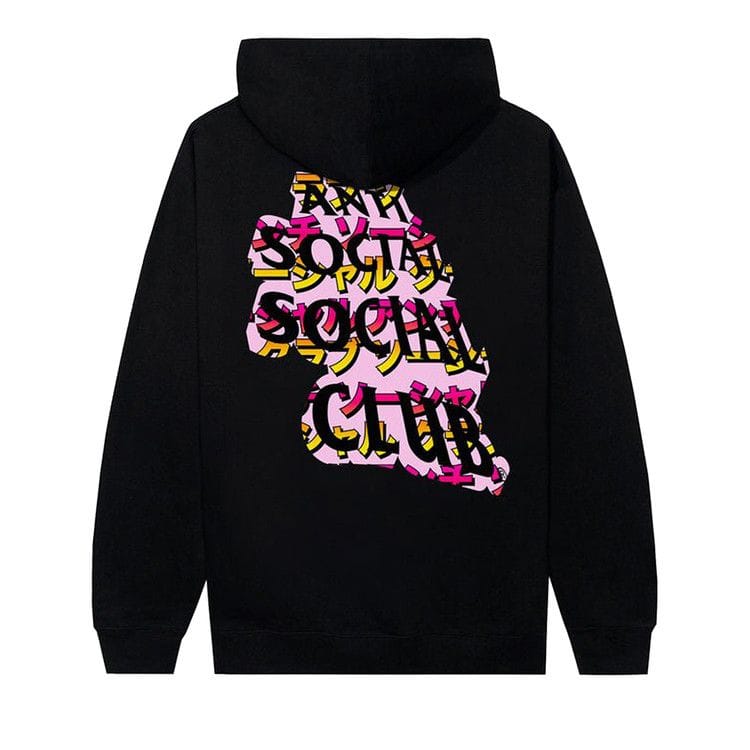 Anti Social Social Club Twisted Quickness Hoodie Black