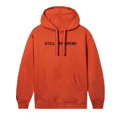 Anti Social Social Club x Undefeated Still Paranoid Hoodie Orange