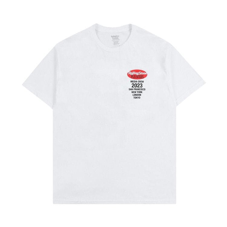 Pleasures Rolling Stone T-Shirt White