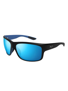 mirrored rectangle sunglasses