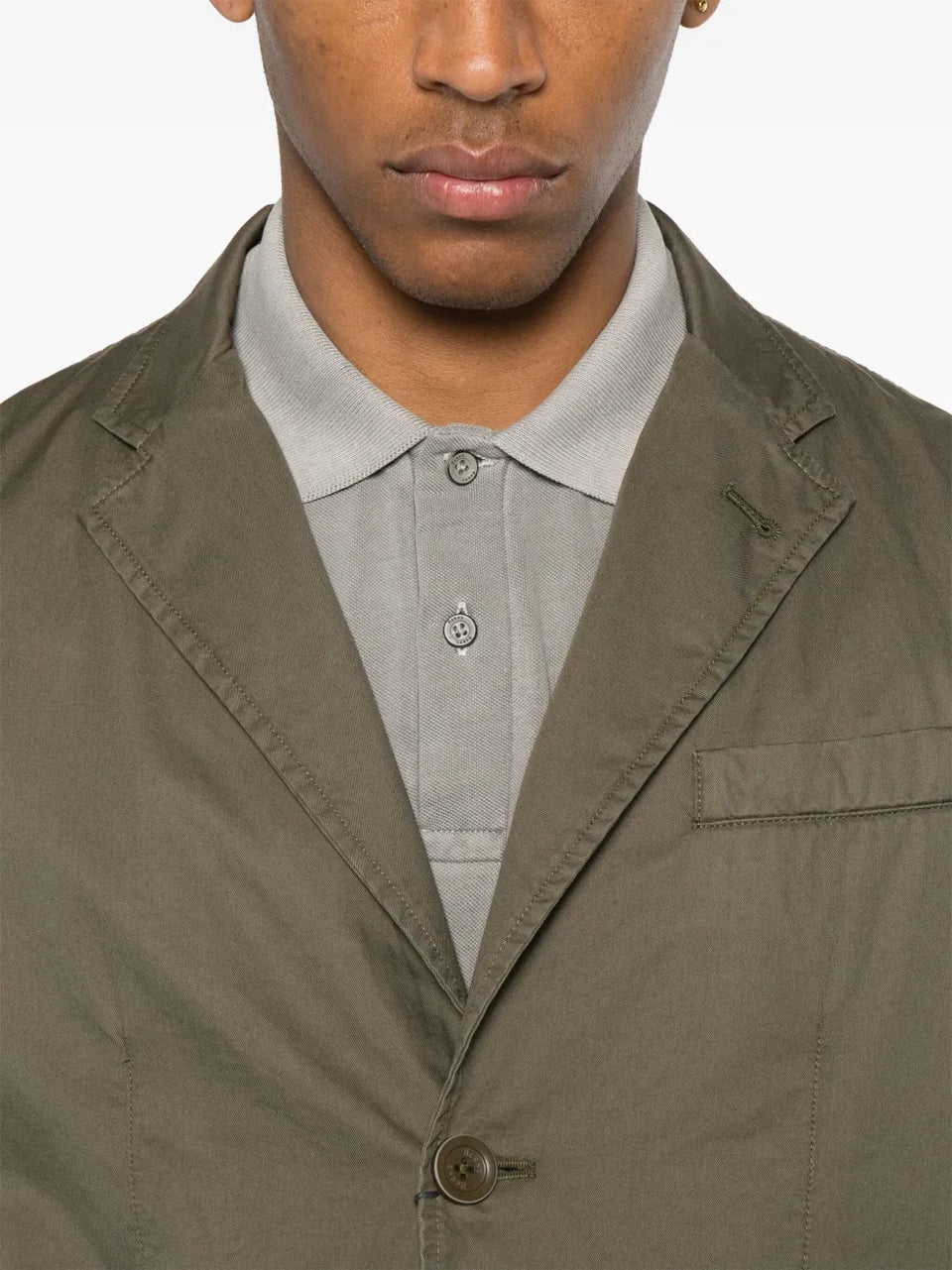 twill blazer