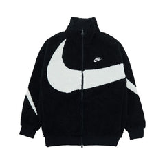 Nike Big Swoosh Reversible Boa Jacket Black