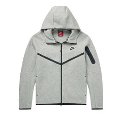 Nike Tech Fleece Full-Zip Windrunner Hoodie Dark Grey Heather/Black