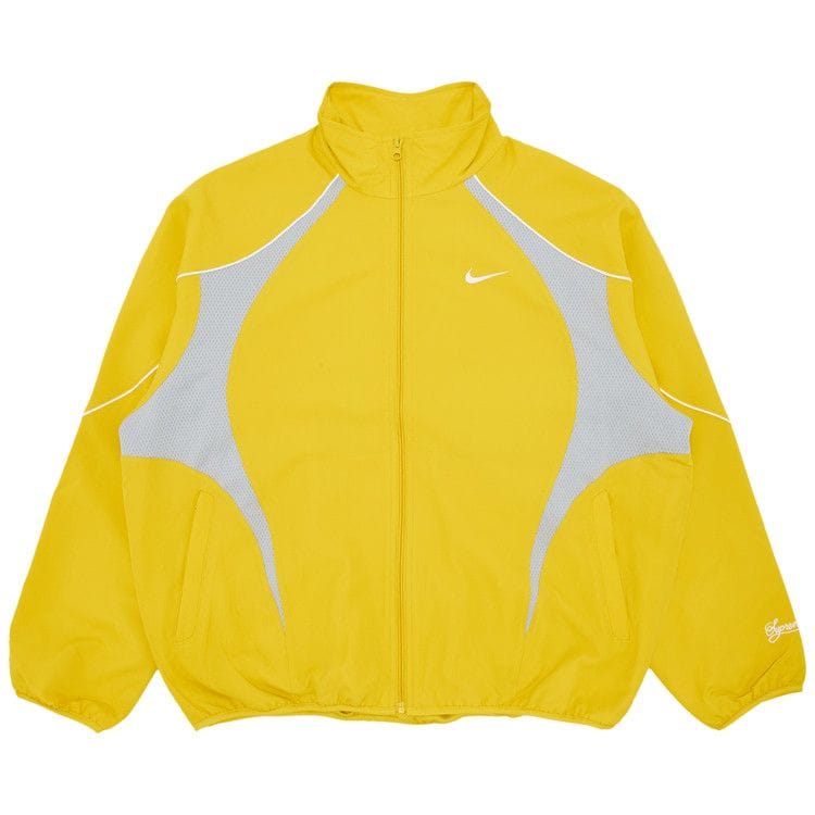 Supreme x Nike Track Jacket Yellow