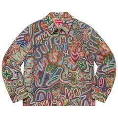 Supreme Chainstitch Denim Jacket Multicolor