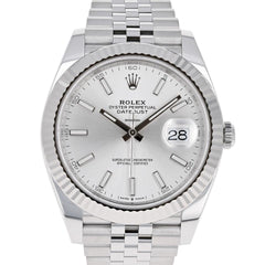 Rolex | Datejust | 126334 | Steel | 41 x 49 mm | Steel | Silver | Automatic