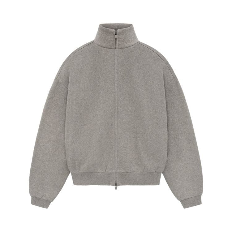 Fear of God Essentials Zip Up Jacket Heather Grey