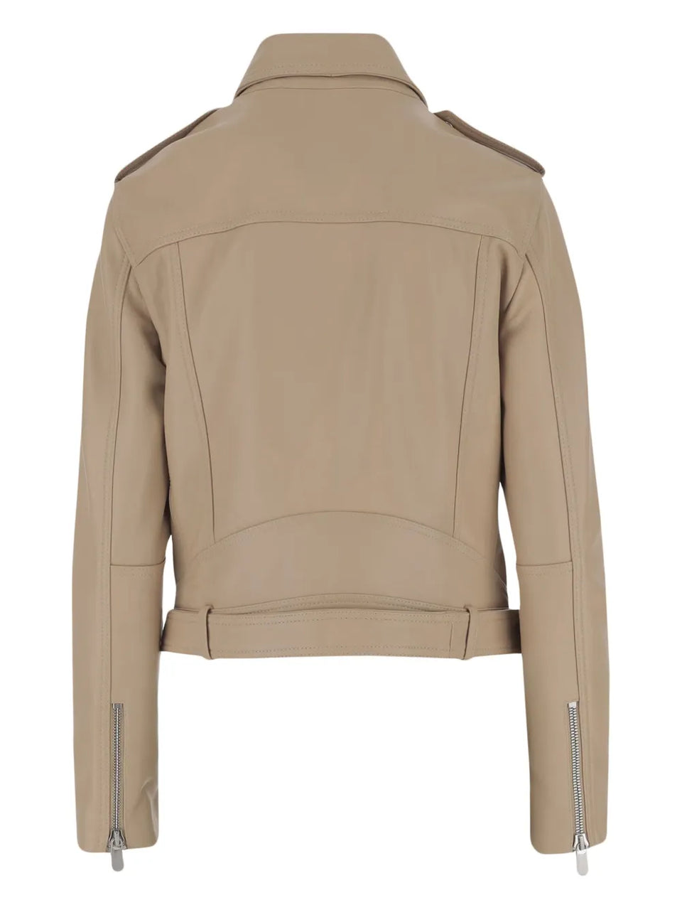 leather biker jacket