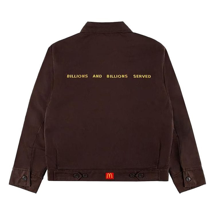 Cactus Jack by Travis Scott x McDonald's Billions Served Work Jacket Brown
