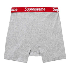 Supreme x Hanes Boxer Briefs (2 Pack) Heather Grey